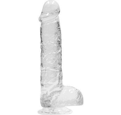 RealRock - Realistyczne dildo z jądrami 15 cm